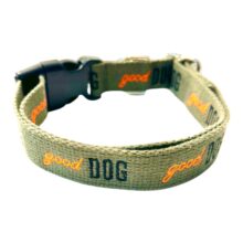 olive good dog collar