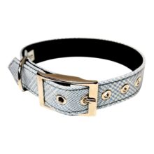 blue plaid wool collar