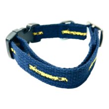 navy stick collar